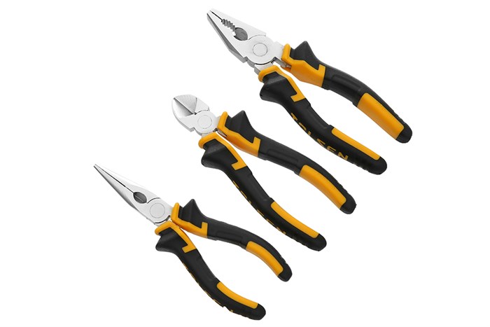 Bộ 3 kìm răng - cắt - nhọn Tolsen 10400
