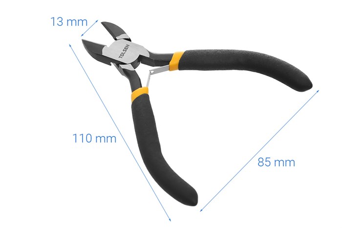 Bộ 3 kìm răng - cắt - nhọn mini Tolsen 10038 11 cm