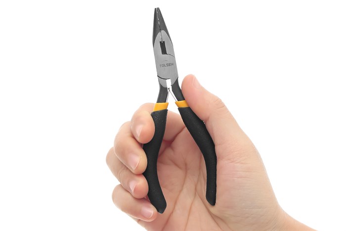 Bộ 3 kìm răng - cắt - nhọn mini Tolsen 10038 11 cm