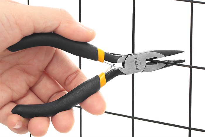 Bộ 3 kìm răng - cắt - nhọn mini Tolsen 10038 11 cm