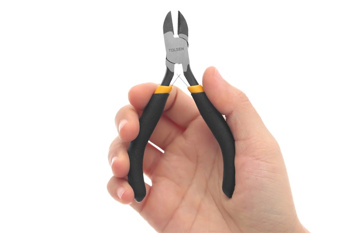 Bộ 3 kìm răng - cắt - nhọn mini Tolsen 10038 11 cm