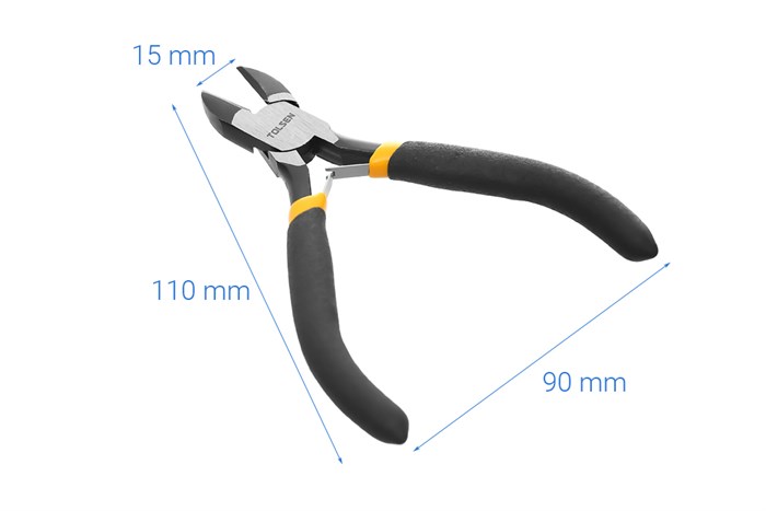 Bộ 3 kìm răng - cắt - nhọn mini Tolsen 10038 11 cm