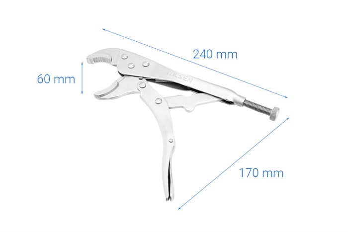 Kìm bấm miệng cong Tolsen 10051 24 cm
