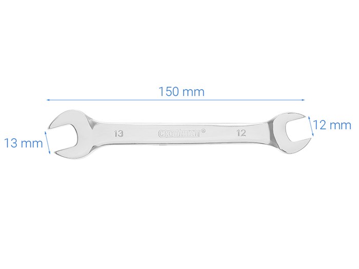 Cờ lê 2 đầu Crownman 12-13 mm 0409212