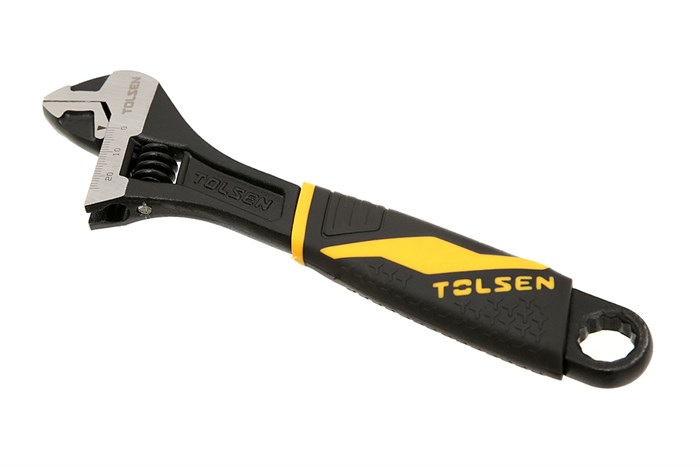 Mỏ lết cán nhựa đen Tolsen 27 mm 15309 Màu Đen - Vàng