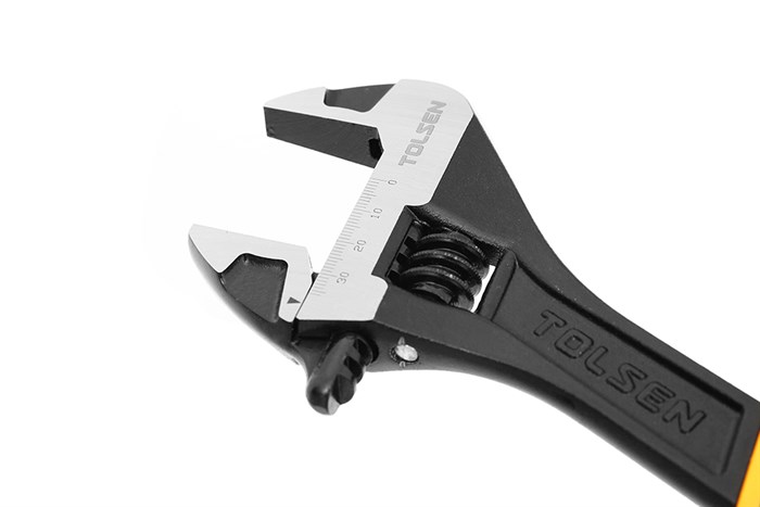 Mỏ lết cán nhựa đen Tolsen 38 mm 15311 Màu Đen - Vàng
