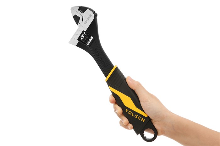 Mỏ lết cán nhựa đen Tolsen 38 mm 15311