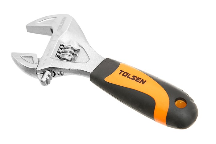 Mỏ lết mini Tolsen 30 mm 15280 Màu Đen - Vàng