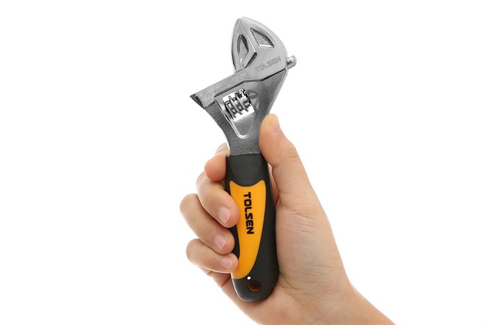 Mỏ lết mini Tolsen 30 mm 15280 Màu Đen - Vàng