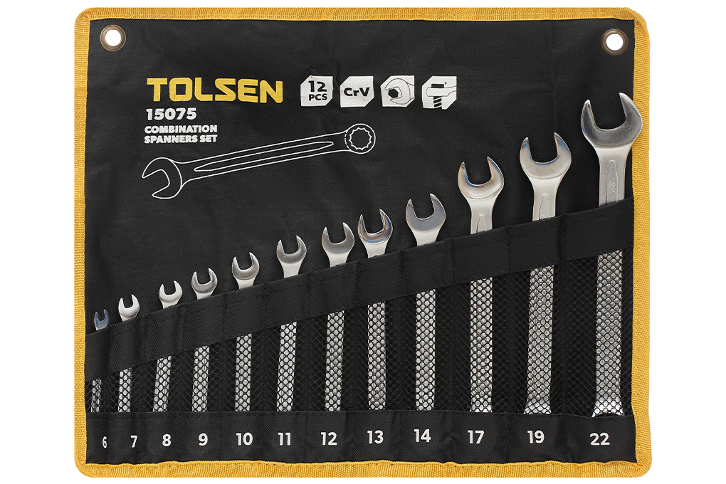 Bộ cờ lê Tolsen: Bạn đang muốn thực hiện các công việc sửa chữa, lắp đặt trong nhà hay ngoài trời? Bộ cờ lê Tolsen sẽ giúp bạn hoàn thành công việc một cách dễ dàng, nhanh chóng và chính xác nhất. Hãy chọn Tolsen, dụng cụ tuyệt vời cho những người làm việc chuyên nghiệp.