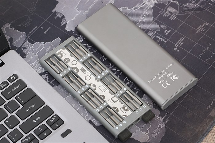 Bộ vặn vít Xmobile JM8169 (49 chi tiết) Màu Xám