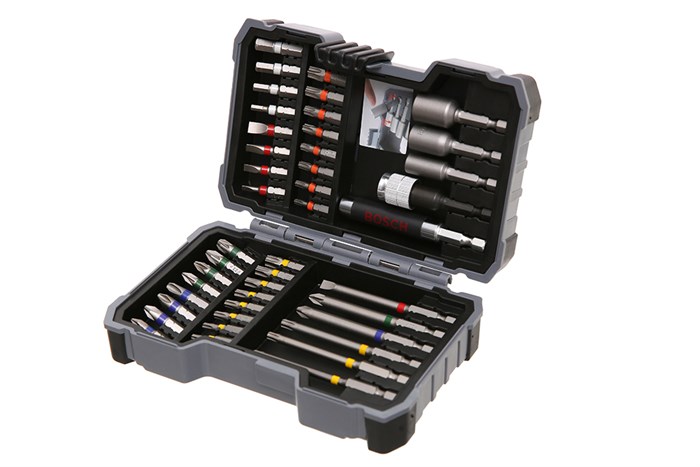 Bộ vặn vít Bosch (43 chi tiết) Màu Xám
