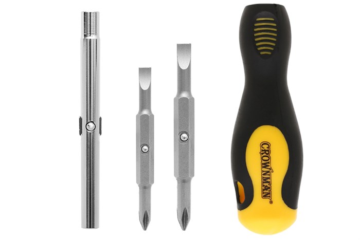 Bộ tua vít 6 in 1 5-8 mm Crownman 0606001