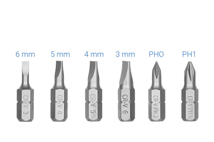 Bộ tua vít tự động 6 mm - T25 Tolsen 20040 (14 mũi)