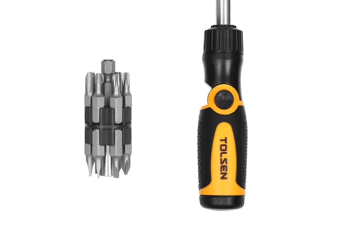 Bộ tua vít tự động 6 mm - T25 Tolsen 20040 (14 mũi)