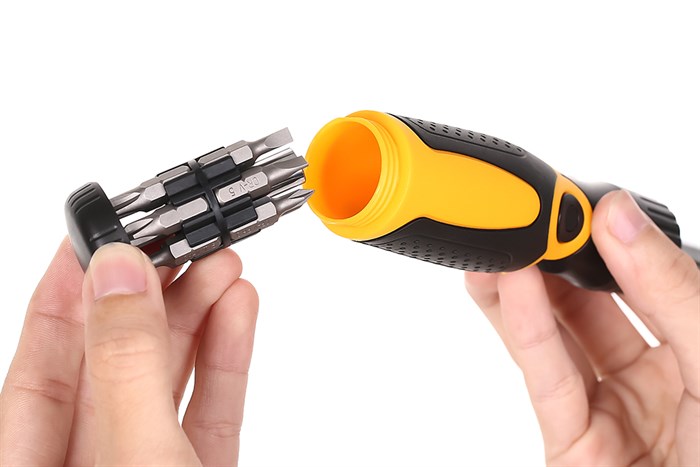 Bộ tua vít tự động 6 mm - T25 Tolsen 20040 (14 mũi)