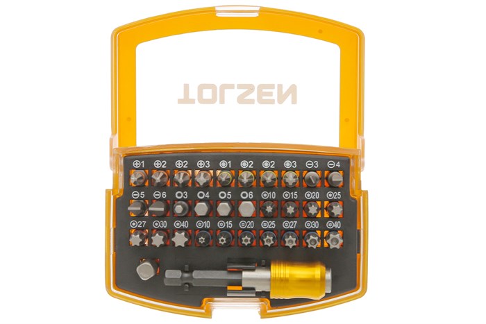 Bộ vặn vít Tolsen 20370 (32 chi tiết) Màu Đen - Vàng