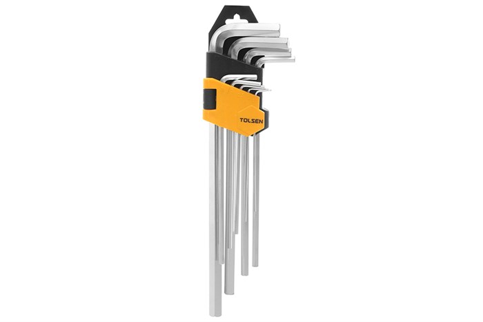 Bộ chìa lục giác dài 1.5-10 mm Tolsen 20049 (9 chi tiết)