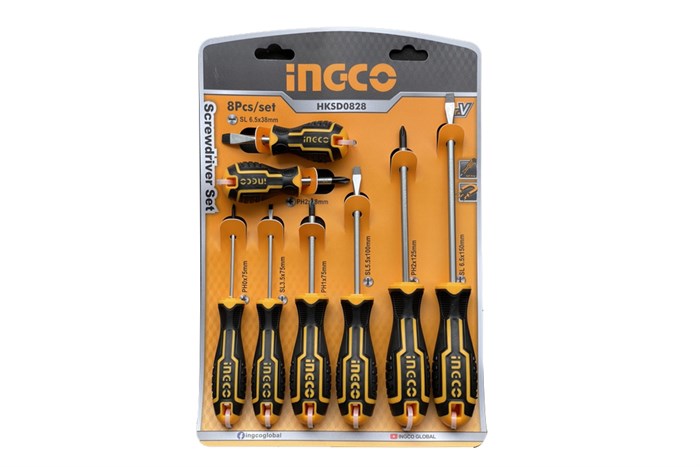 Bộ tua vít Ingco HKSD0828 (8 chi tiết)
