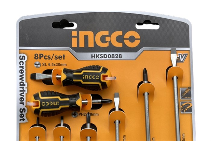 Bộ tua vít Ingco HKSD0828 (8 chi tiết)