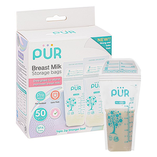 50 Túi Trữ Sữa Pur 6204 250 Ml