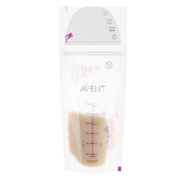 25 túi trữ sữa Philips Avent SCF603/25 180 ml - AVAKids.com