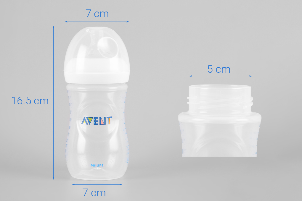 Bộ 2 bình sữa nhựa PP Philips Avent SCF693/23 260ml