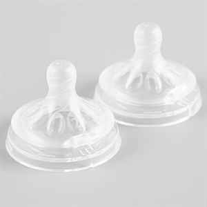 Núm ti silicone Philips Avent cho trẻ từ 1 tháng tuổi SCF652/23