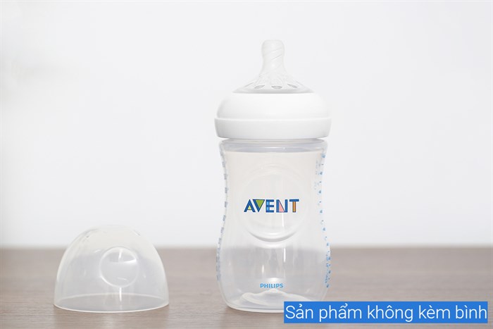 Núm ti silicone Philips Avent cho trẻ từ 3 tháng tuổi SCF653/23 Màu Trắng