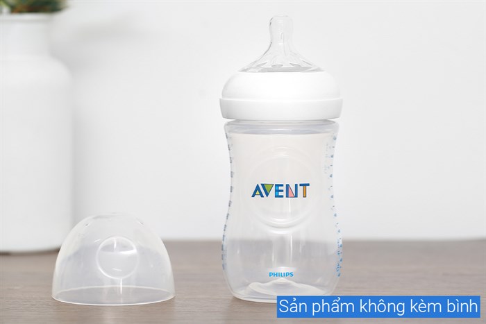 Núm ti silicone Philips Avent cho trẻ từ 6 tháng tuổi SCF654/23 Màu Trắng