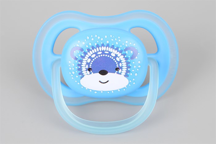 Ti giả silicone cho trẻ 6 - 18 tháng tuổi Philips Avent SCF542/12 Màu Xanh Dương