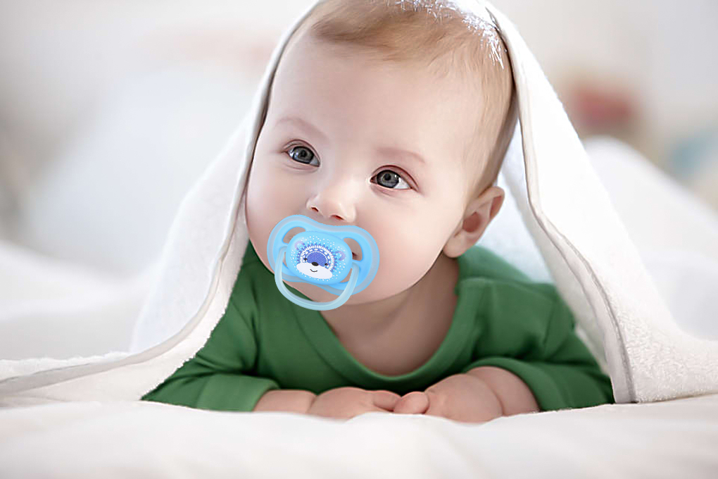Ti giả silicone cho trẻ 6 - 18 tháng tuổi Philips Avent SCF542/12 Màu Xanh Dương