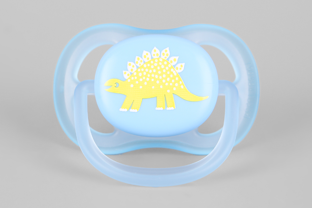 Ti giả silicone cho trẻ 0-6 tháng tuổi Philips Avent SCF544/10 Màu Xanh Dương