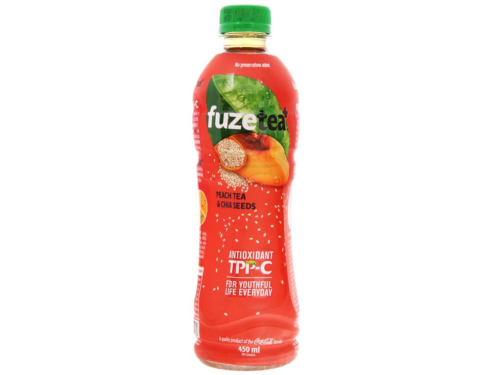 Trà Đào Hạt Chia Fuzetea 450ml - Lợi Ích Sức Khỏe Và Đánh Giá Người Dùng