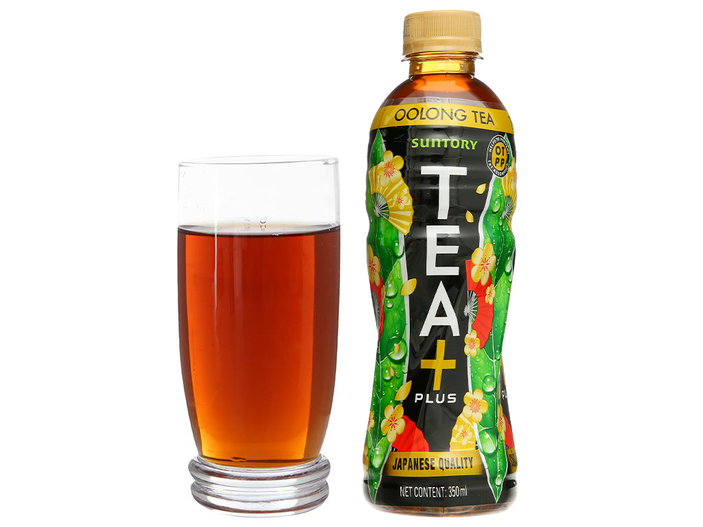 6 chai trà ô long Tea Plus 320ml 13