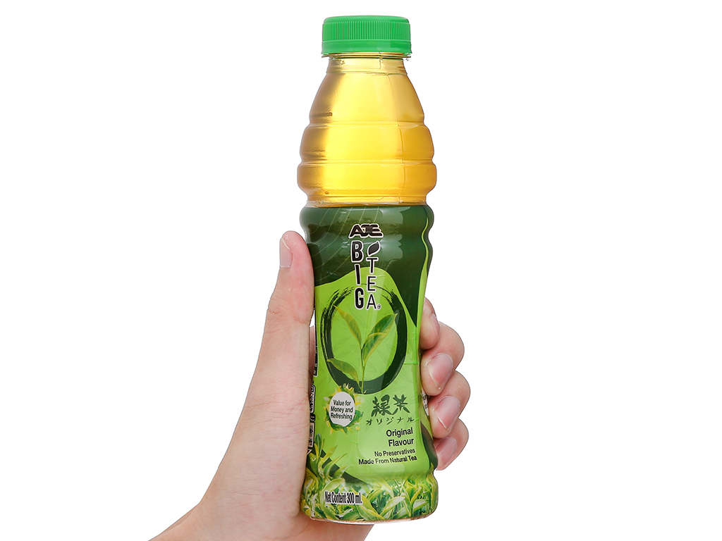 6 chai trà xanh Big Tea 300ml giá tốt tại Bách Hoá XANH