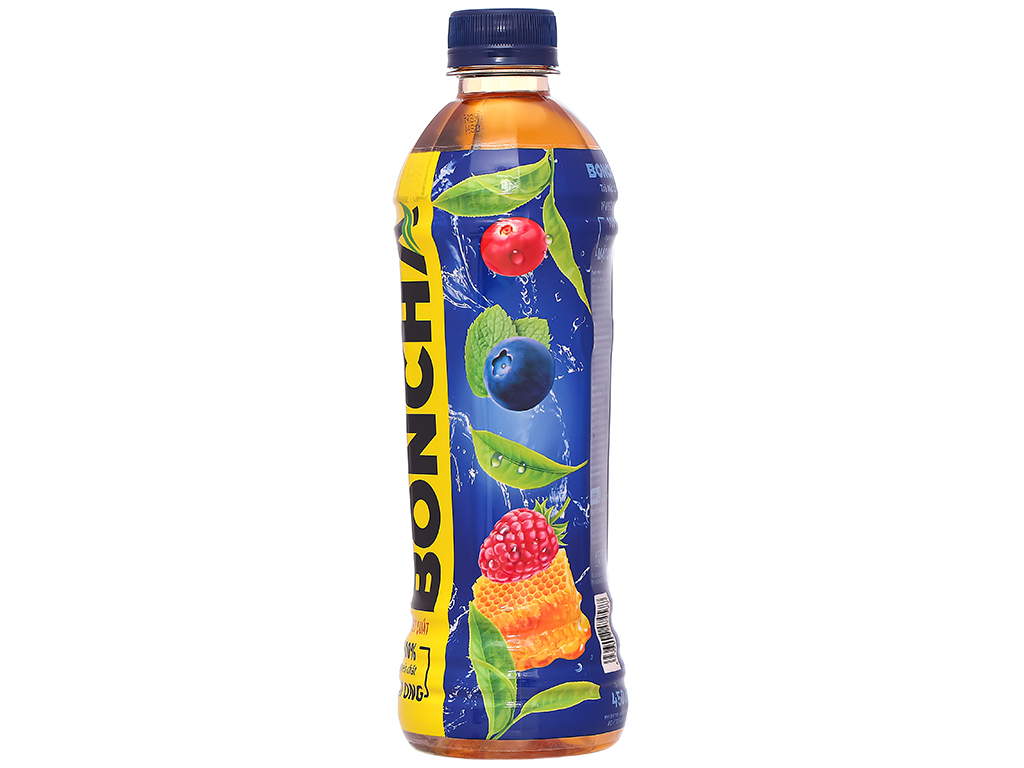 24 chai trà mật ong Boncha việt quất 450ml tại Bách Hoá XANH