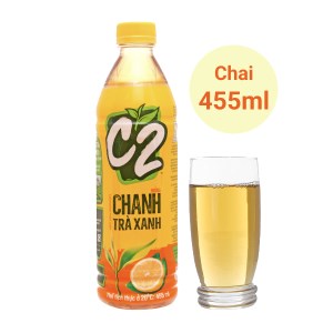 Trà xanh C2 hương chanh 455ml giá tốt tại Bách hoá XANH