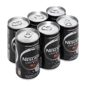 6 lon cà phê đen NesCafé Café Việt 170ml