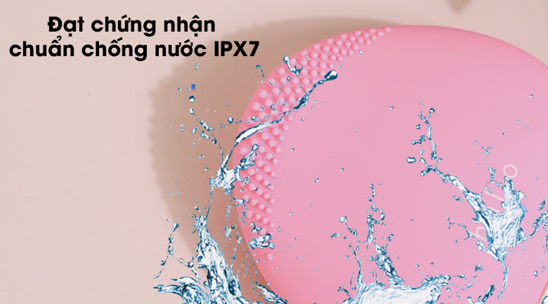 Máy rửa mặt và chăm sóc da nhạy cảm Halio Sensitive Baby Pink - Đạt chứng nhận chuẩn chống nước IPX7