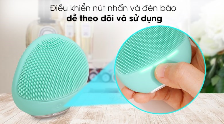 Máy rửa mặt và massage dành cho da nhạy cảm Halio Sweet Mint