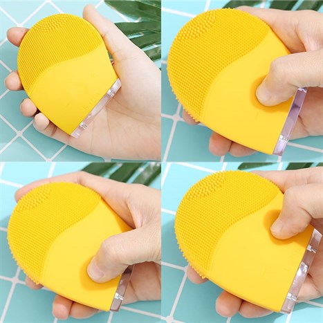 Máy rửa mặt và massage Halio Mustard Màu Vàng