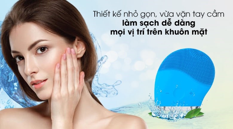 Máy rửa mặt và massage Halio Sky Blue