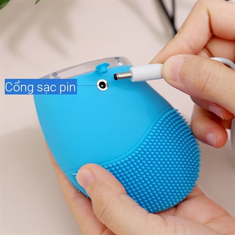 Máy rửa mặt và massage Halio Sky Blue Màu Xanh da trời