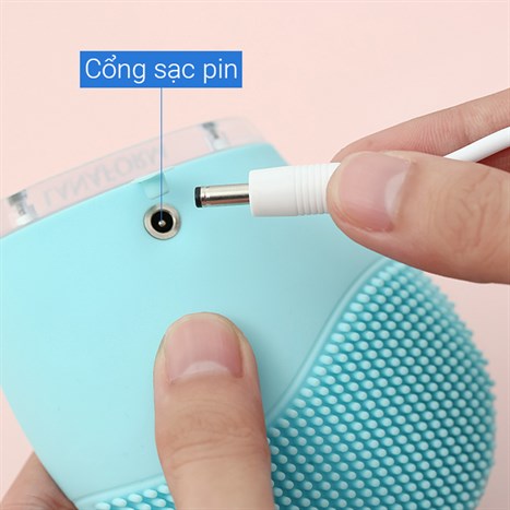 Máy rửa mặt và massage Lanaform Lucea LA13130806 Màu Xanh ngọc