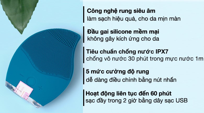 Máy rửa mặt và massage Rio Beauty FADC-DS