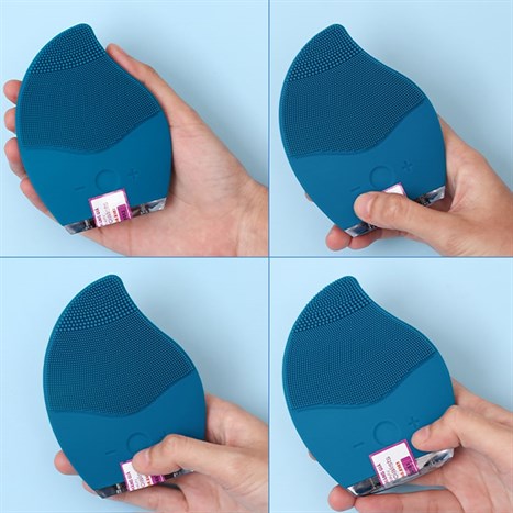 Máy rửa mặt và massage Rio Beauty FADC-DS Màu Xanh Dương