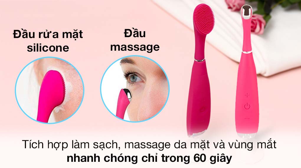 Máy rửa mặt và massage vùng mắt Rio Beauty FARA