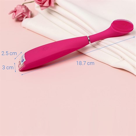 Máy rửa mặt và massage vùng mắt Rio Beauty FARA Màu Hồng