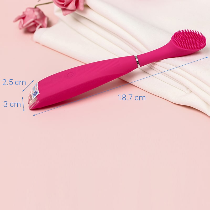 Máy rửa mặt và massage vùng mắt Rio Beauty FARA Màu Hồng